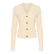 Feminin Cardigan Whisper White