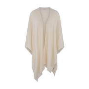 Poncho-Cardigan Strikket