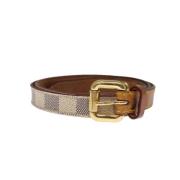 Pre-owned Coated canvas belts