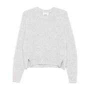 Grå Sweatshirt Aw24 Dameklær