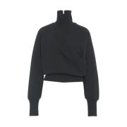 Svart Sweatshirt for Kvinner Aw24