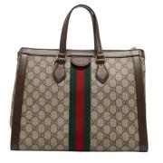 Pre-owned Canvas gucci-bags