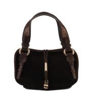 Pre-owned Suede handbags