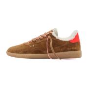 Mega T Shearling Chocolate/Fluo Peach