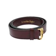 Pre-owned Leather belts