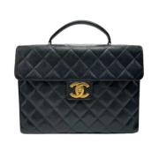 Pre-owned Leather chanel-bags