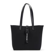 Svart Shopper Tote Bag