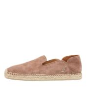 Pre-owned Suede flats