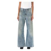 Blå Sand Aw23 Wide-Leg Jeans