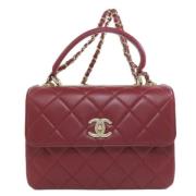 Pre-owned Leather chanel-bags