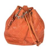 Pre-owned Leather chanel-bags