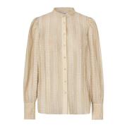 Elegant Rorall Shirt med Kinakrage