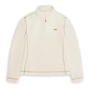 Myk Beige Fleece Half Zip Genser