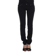 Chic Slim Skinny Svart Jeans