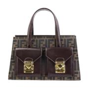 Pre-owned Canvas fendi-bags