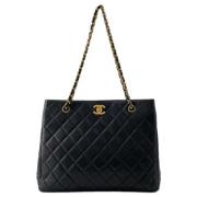 Pre-owned Leather chanel-bags