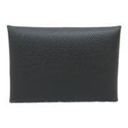 Pre-owned Leather wallets