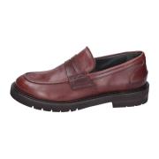 Vintage Skinn Loafers for Menn