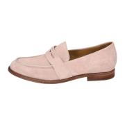 Vintage Loafers i Semsket skinn for Kvinner