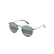 Pukaua 667-17A Shiny Dark Ruthenium Sunglasses