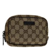 Pre-owned Canvas gucci-bags