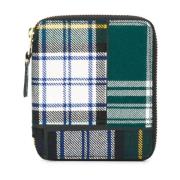 Grønn Tartan Patchwork Lommebøker