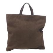 Pre-owned Suede handbags