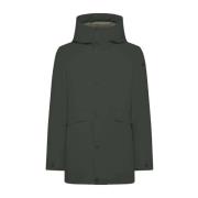 Forest Green Parka Jakke