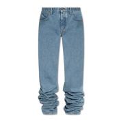 Jeans med veldig lange ben