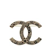 Pre-owned Metal chanel-jewelry