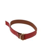 Pre-owned Leather belts