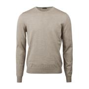 Klassisk Merinoull Crew Neck Genser