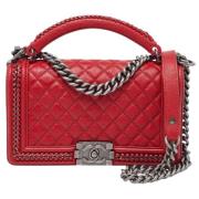 Pre-owned Leather chanel-bags