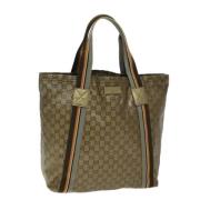 Pre-owned Canvas gucci-bags