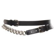 Pre-owned Leather belts