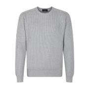 Lys Grå Crew Neck Sweater