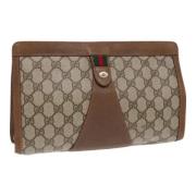 Pre-owned Canvas clutches