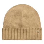 Camel Lauren By Ralph Lauren Camel Wool Blend Beanie Luer