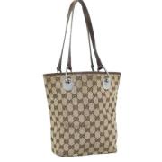 Pre-owned Canvas gucci-bags