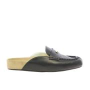 Svart muleloafer