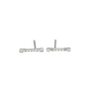 Pre-owned White Gold earrings