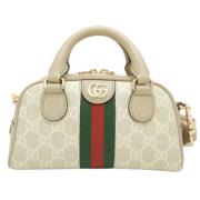 Pre-owned Canvas gucci-bags