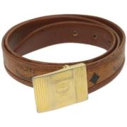 Pre-owned Leather belts