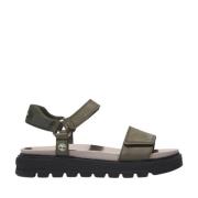 Grønn Ankelstropp Sandal