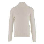 Luksus Cashmere Høyhalset Genser