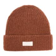 Brun Ull Beanie Lue