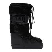 Sort Eco Pels Moon Boot Sko