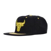 Chicago Bulls Snapback Lue Svart/Gul