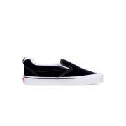 Slip-On Lav Topp Svart/Hvit Sneakers