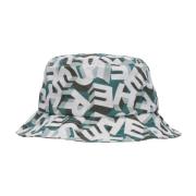 Multi Bomull Bucket Hat med Broderi